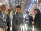 بازدید رئیس مؤسسه تحقیقات جنگل‌ها و مراتع کشور از غرفه تخصصی مرکز تحقیقات و آموزش کشاورزی و منابع طبیعی استان سمنان