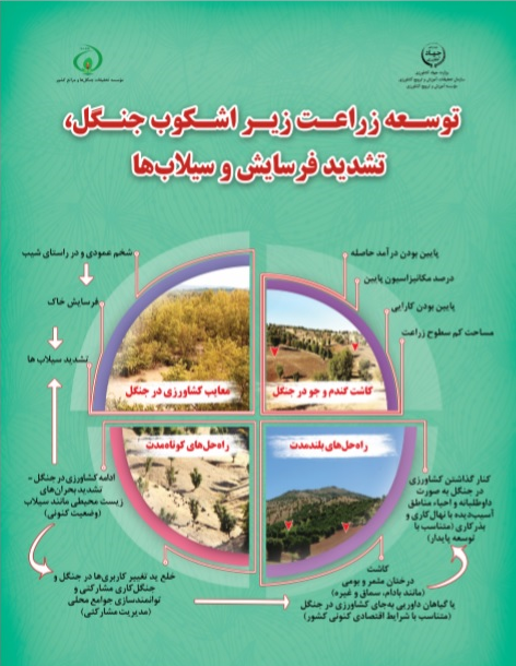 توسعه زراعت زیراشکوب جنگل، تشدید فرسایش و سیلاب‌ها