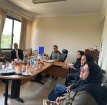 نشست صمیمانه رئیس محترم مؤسسه تحقیقات جنگل‌ها و مراتع کشور با پژوهشگران بخش تحقیقات حفاظت و حمایت